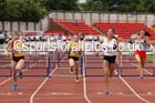 Senior girls 100 metres hurdles, 2015 English Schools, Gateshead. Photo: David T. Hewitson/Sports for All Pics